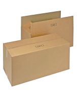 Faltkarton 2-wellig braun, starke Ausführung 770x565x570mm #2088